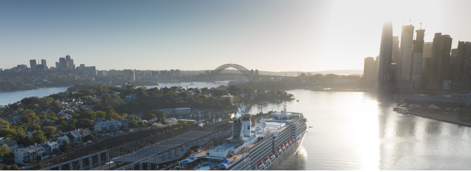 Sydney’s White Bay Cruise Terminal (Source: Port Authority of New South Wales