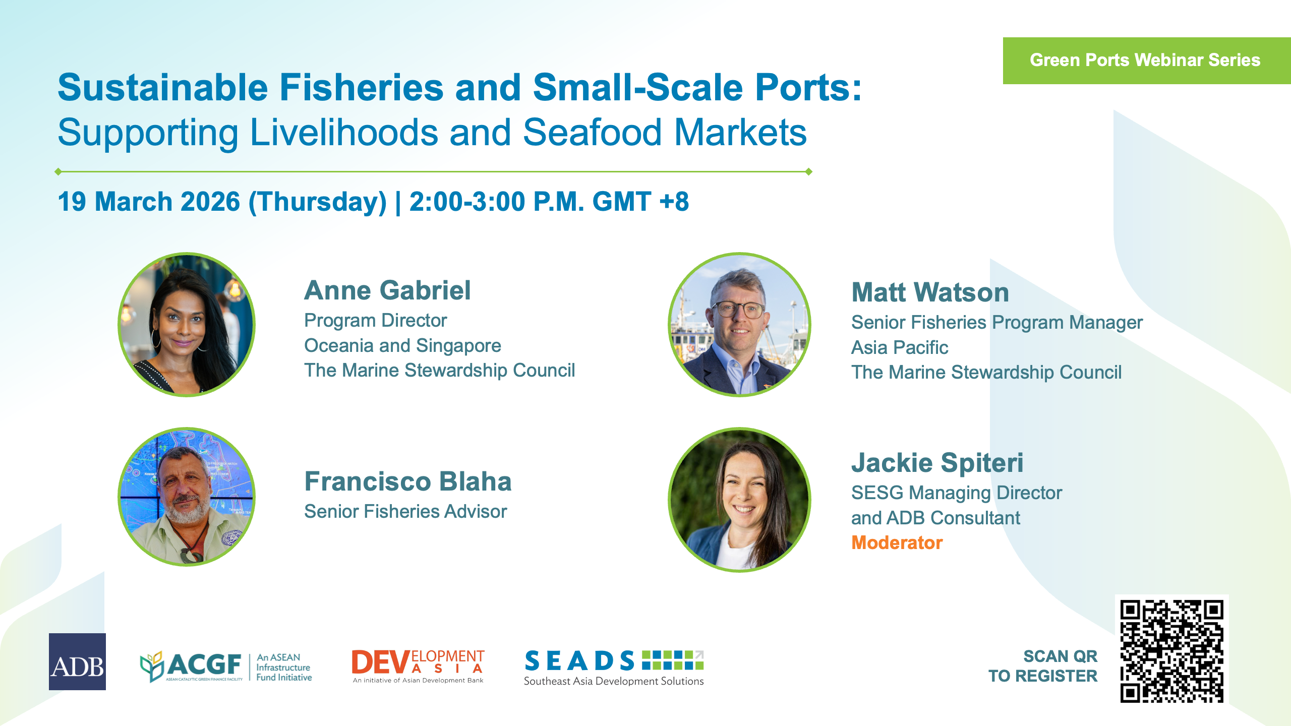 Sustainable Fisheries and Small-Scale Ports: Supporting Livelihoods and Seafood Markets banner